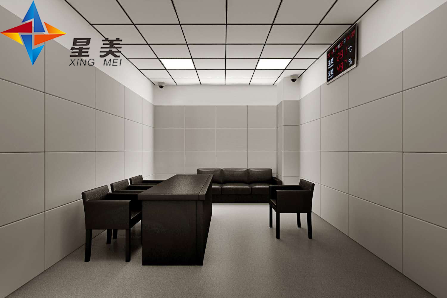 心理咨詢(xún)室 vs 司法審訊室：防撞軟包安全性能分級(jí)差異